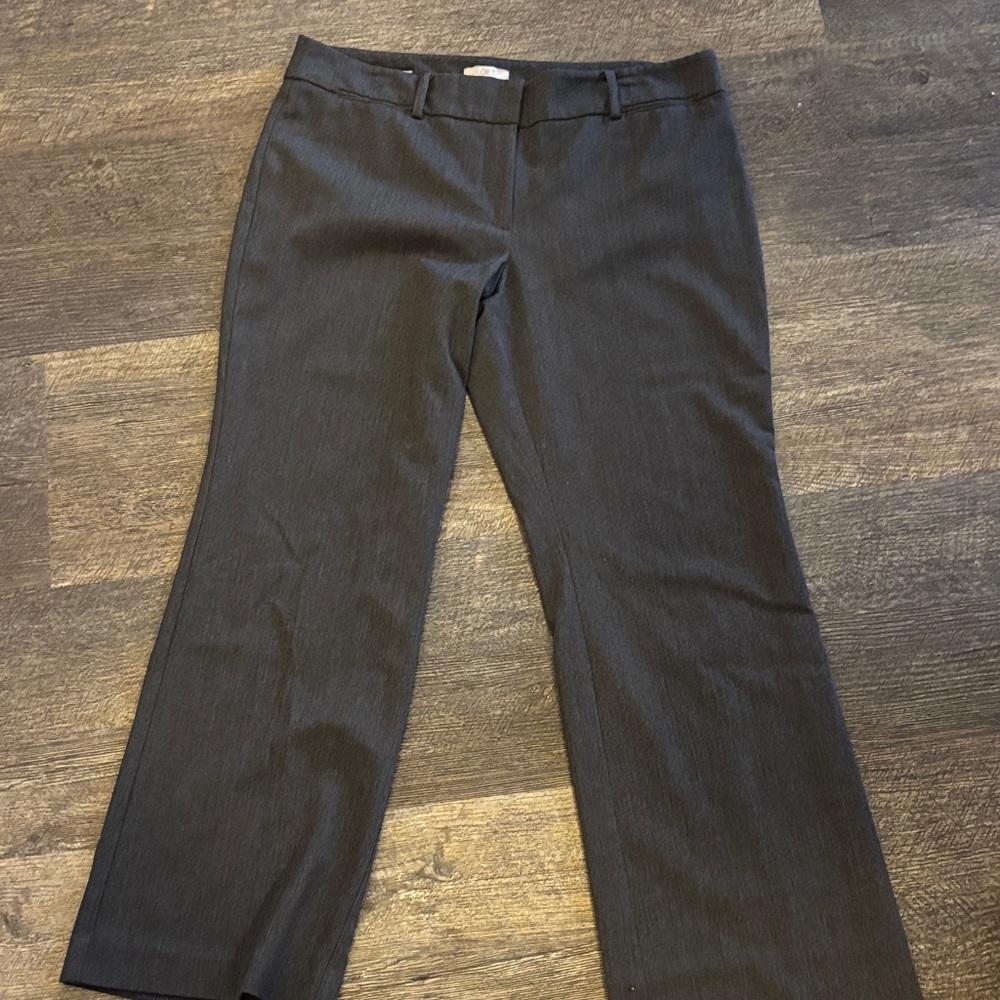 LOFT Black Women's Dress Trousers - Straight Leg